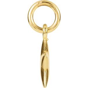 Posh Mommy® Puffed Star Charm/Pendant or Dangle
