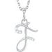 Initial Necklace or Pendant