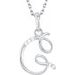 Initial Necklace or Pendant