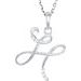 Initial Necklace or Pendant