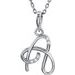 Initial Necklace or Pendant