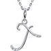 Initial Necklace or Pendant