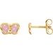 Youth Enamel Butterfly Earrings