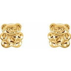 Youth Teddy Bear Earrings