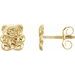 Youth Teddy Bear Earrings