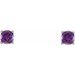 Round 4-Prong Youth Birthstone Stud Earrings