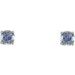 Round 4-Prong Youth Birthstone Stud Earrings