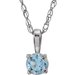 Youth Birthstone Necklace or Pendant