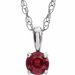 Youth Birthstone Necklace or Pendant