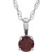Youth Birthstone Necklace or Pendant