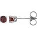 Round 4-Prong Youth Birthstone Stud Earrings