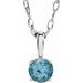 Youth Birthstone Necklace or Pendant