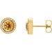 Halo-Style Earrings