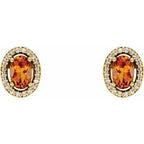 Halo-Style Earrings
