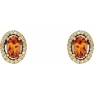 Halo-Style Earrings
