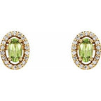 Halo-Style Earrings