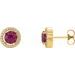Halo-Style Earrings