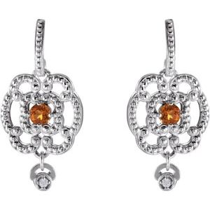 Granulated Earrings