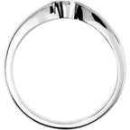 Solitaire Engagement Ring or Band