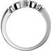 Accented Tulipset® Engagement Ring