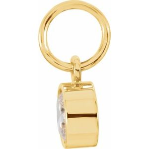 Posh Mommy® Imitation Birthstone Charm/Pendant
