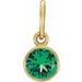 Posh Mommy® Imitation Birthstone Charm/Pendant
