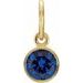 Posh Mommy® Imitation Birthstone Charm/Pendant