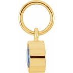 Posh Mommy® Imitation Birthstone Charm/Pendant