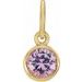 Posh Mommy® Imitation Birthstone Charm/Pendant