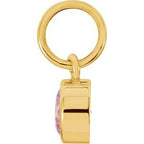 Posh Mommy® Imitation Birthstone Charm/Pendant