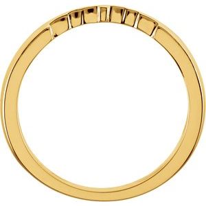 Baguette Accented Engagement Ring or Band