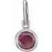 Posh Mommy® Imitation Birthstone Charm/Pendant