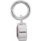 Posh Mommy® Imitation Birthstone Charm/Pendant