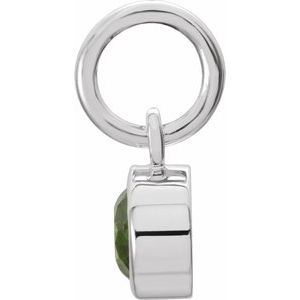 Posh Mommy® Imitation Birthstone Charm/Pendant