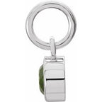 Posh Mommy® Imitation Birthstone Charm/Pendant
