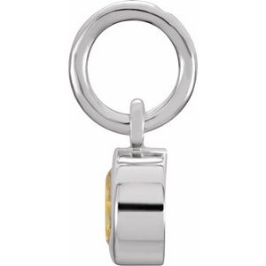 Posh Mommy® Imitation Birthstone Charm/Pendant