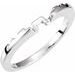 Baguette Accented Engagement Ring or Band
