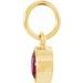 Posh Mommy® Imitation Birthstone Charm/Pendant