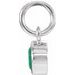 Posh Mommy® Imitation Birthstone Charm/Pendant