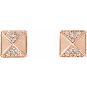 Pyramid Earrings
