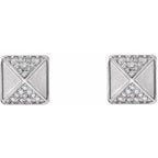 Pyramid Earrings