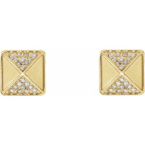 Pyramid Earrings