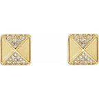 Pyramid Earrings