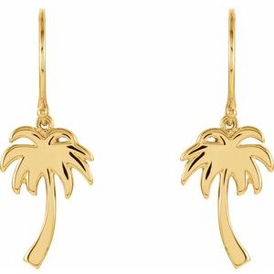 Palm Tree Earrings