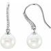 Accented Pearl Earrings