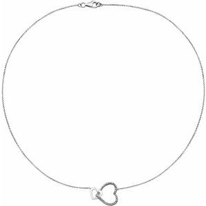 Interlocking Heart Necklace
