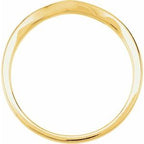 Solitaire Split-Shank Engagement Ring or Band