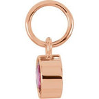 Posh Mommy® Imitation Birthstone Charm/Pendant
