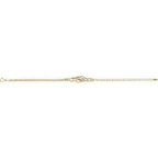 Accented Anchor Bracelet