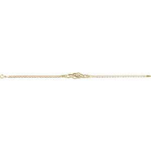 Accented Anchor Bracelet